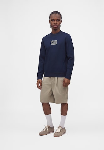 Calvin Klein Jeans Sweatshirt in Blau