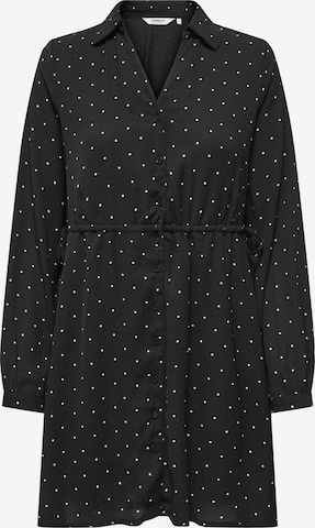 ONLYKošulja haljina - crna boja: prednji dio