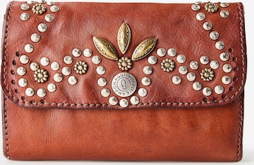Portamonete 'Mirta' di Campomaggi in marrone: frontale