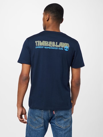 TIMBERLAND Тениска в синьо