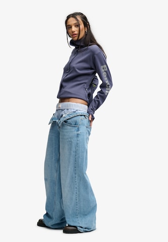 Veste de survêtement 'Bench x Superdry & Co' BENCH en bleu