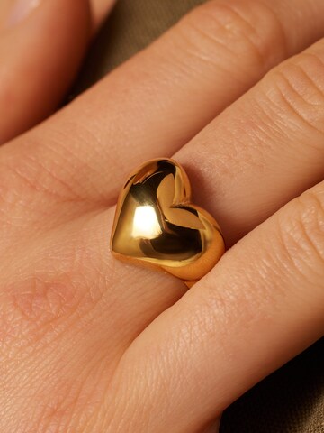 Lucardi Ring in Gold