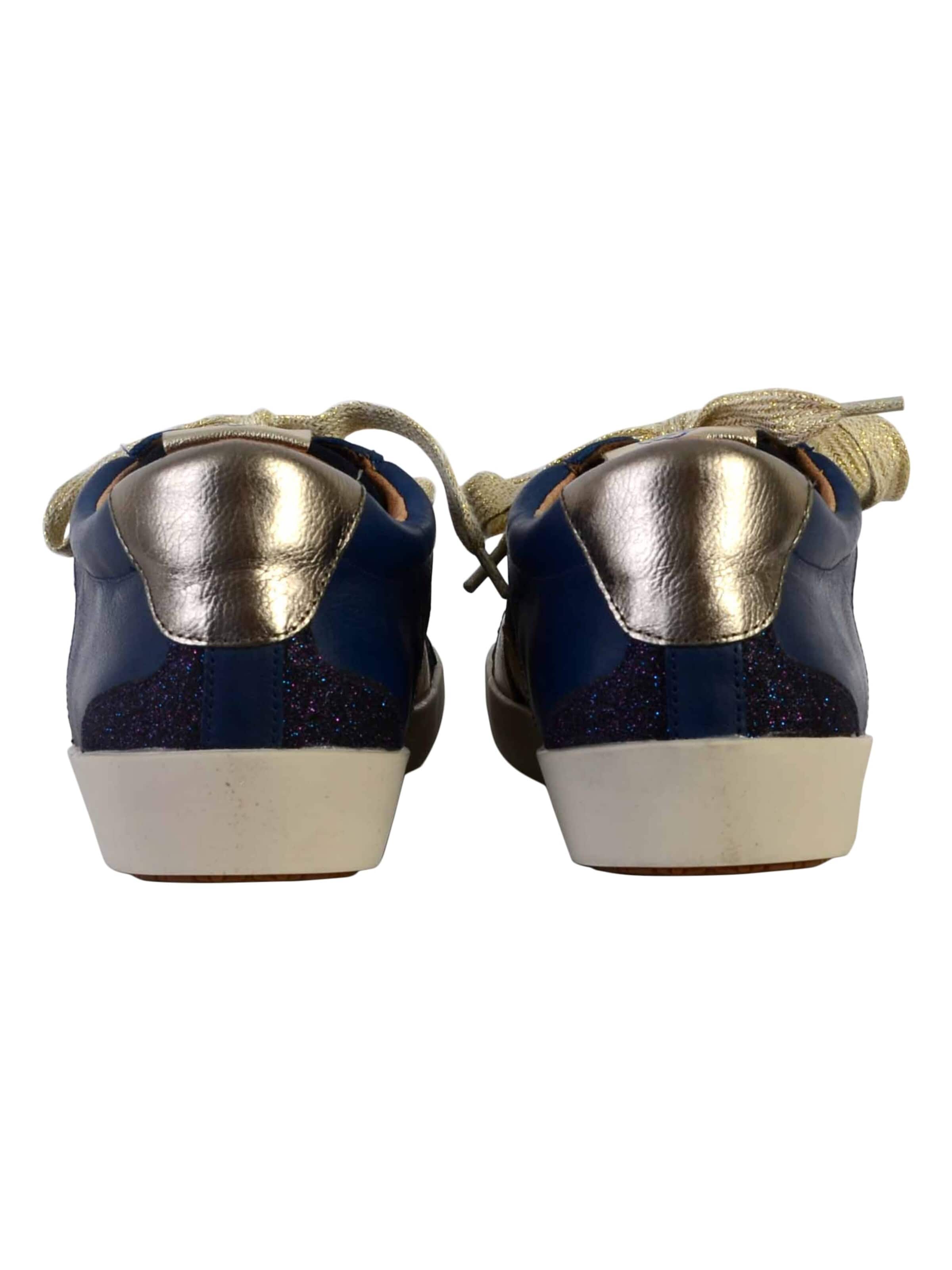 Chaussure de sport à lacets Emilie Karston en bleu