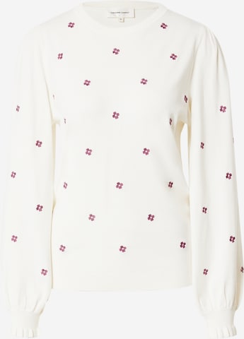 Fabienne Chapot Sweater 'Holly' in White: front