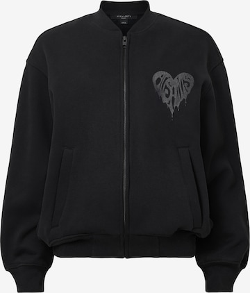 juoda AllSaints Demisezoninė striukė 'BELLE': priekis
