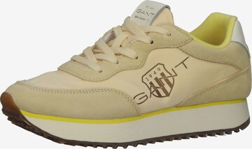 GANT Sneakers laag in Geel: voorkant