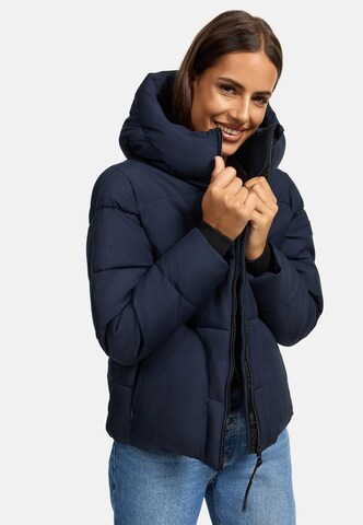 NAVAHOO Winter Jacket 'Lachperle XIV' in Blue