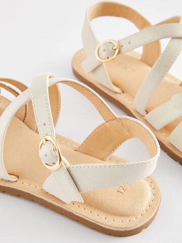 Sandales Next en blanc