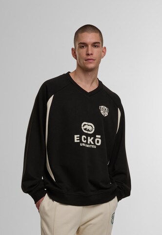 Ecko Unlimited Sweatshirt in Schwarz: Vorderseite