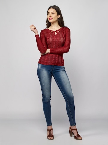 KOROSHI Sweter w kolorze czerwony