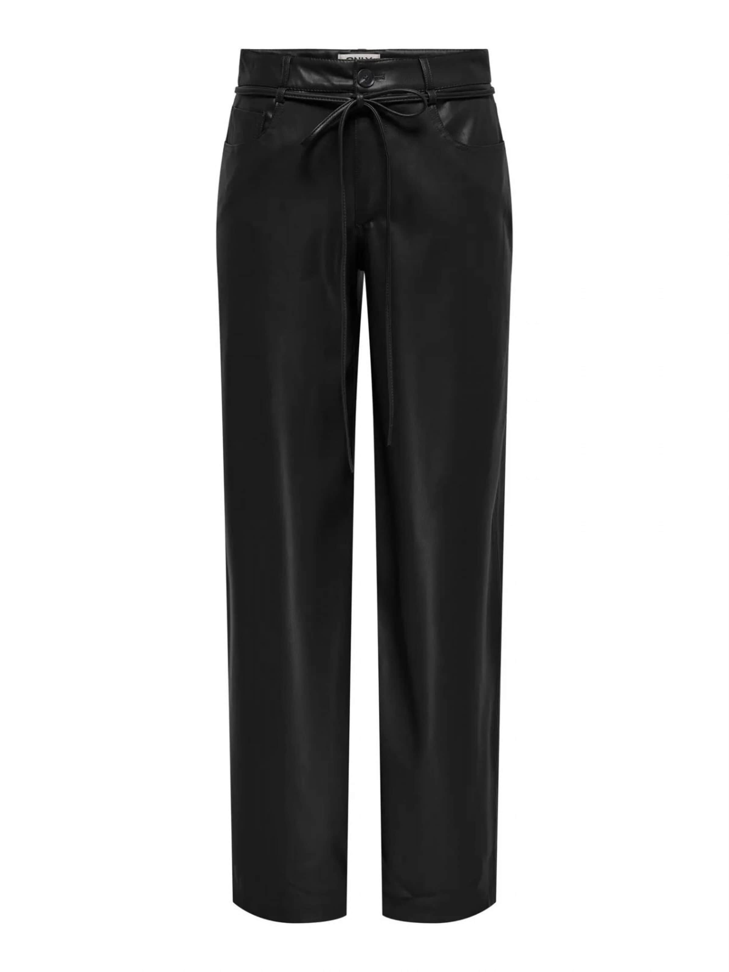 ONLY Regular Pants in Black: front