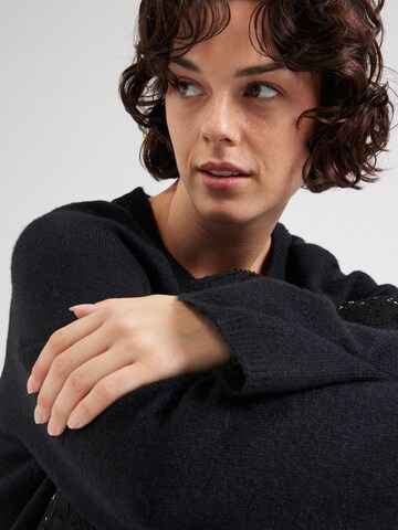 VERO MODA Sweater 'VMJUPITER' in Black