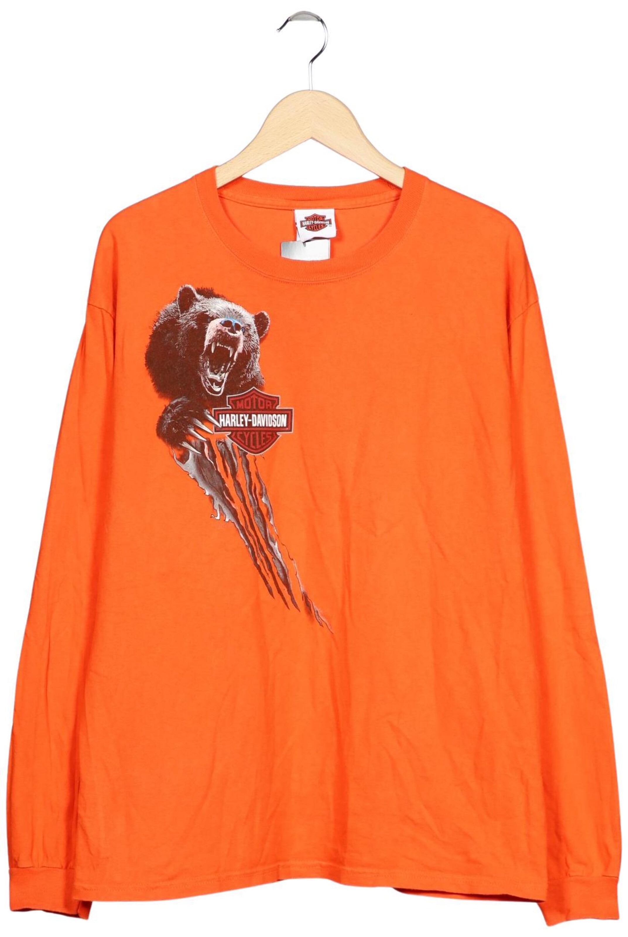 Harley Davidson Shirt in L in Orange, Item view