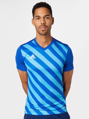 ADIDAS SPORTSWEAR - Camisa funcionais 'Entrada 22' em azul: frente