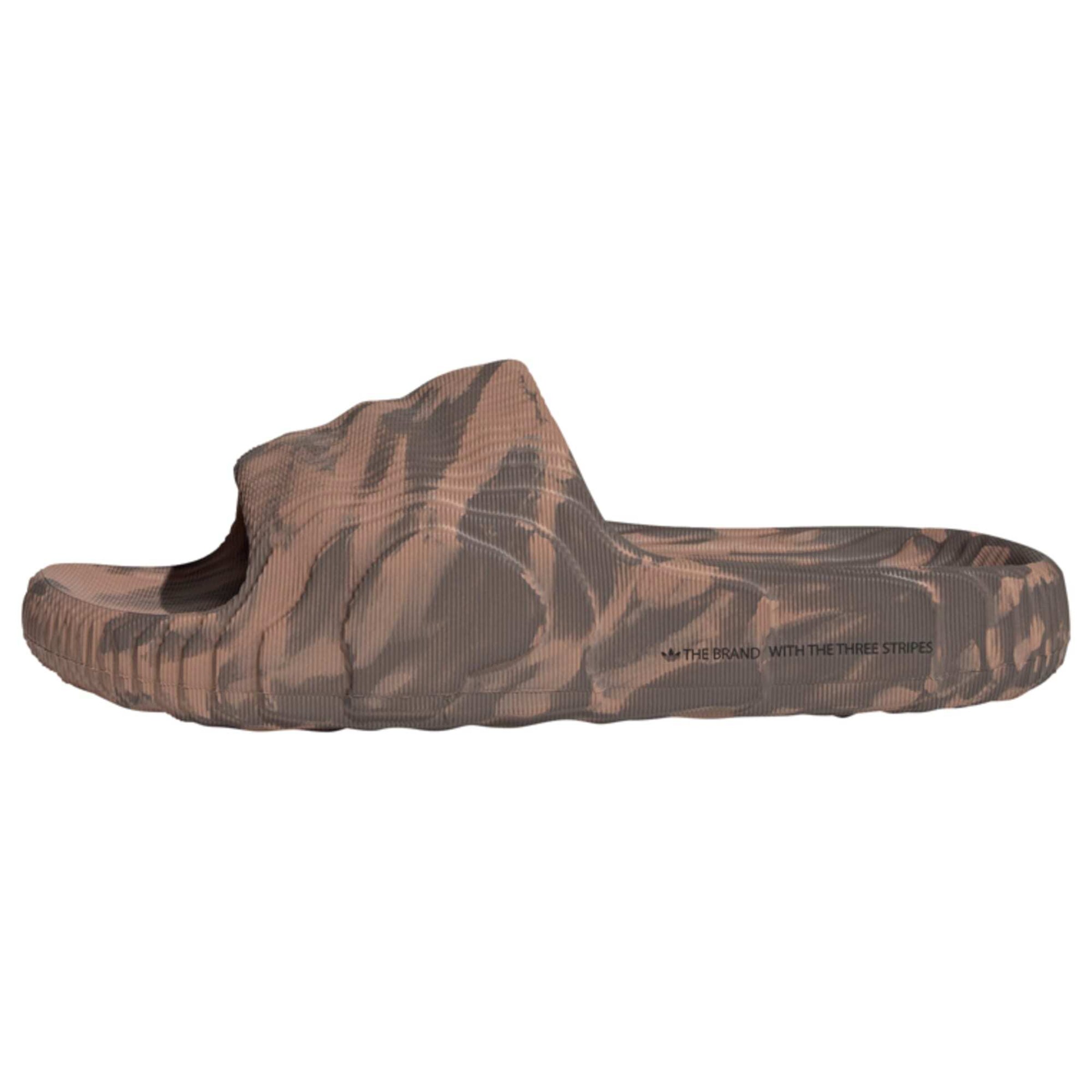 Mule 'Island Club Adilette 22' ADIDAS ORIGINALS en marron : devant