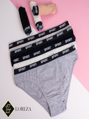 LOREZA Slip 'Damen Slips Esma' in Gemengde kleuren