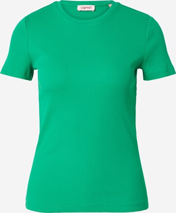 T-shirt ESPRIT en vert : devant