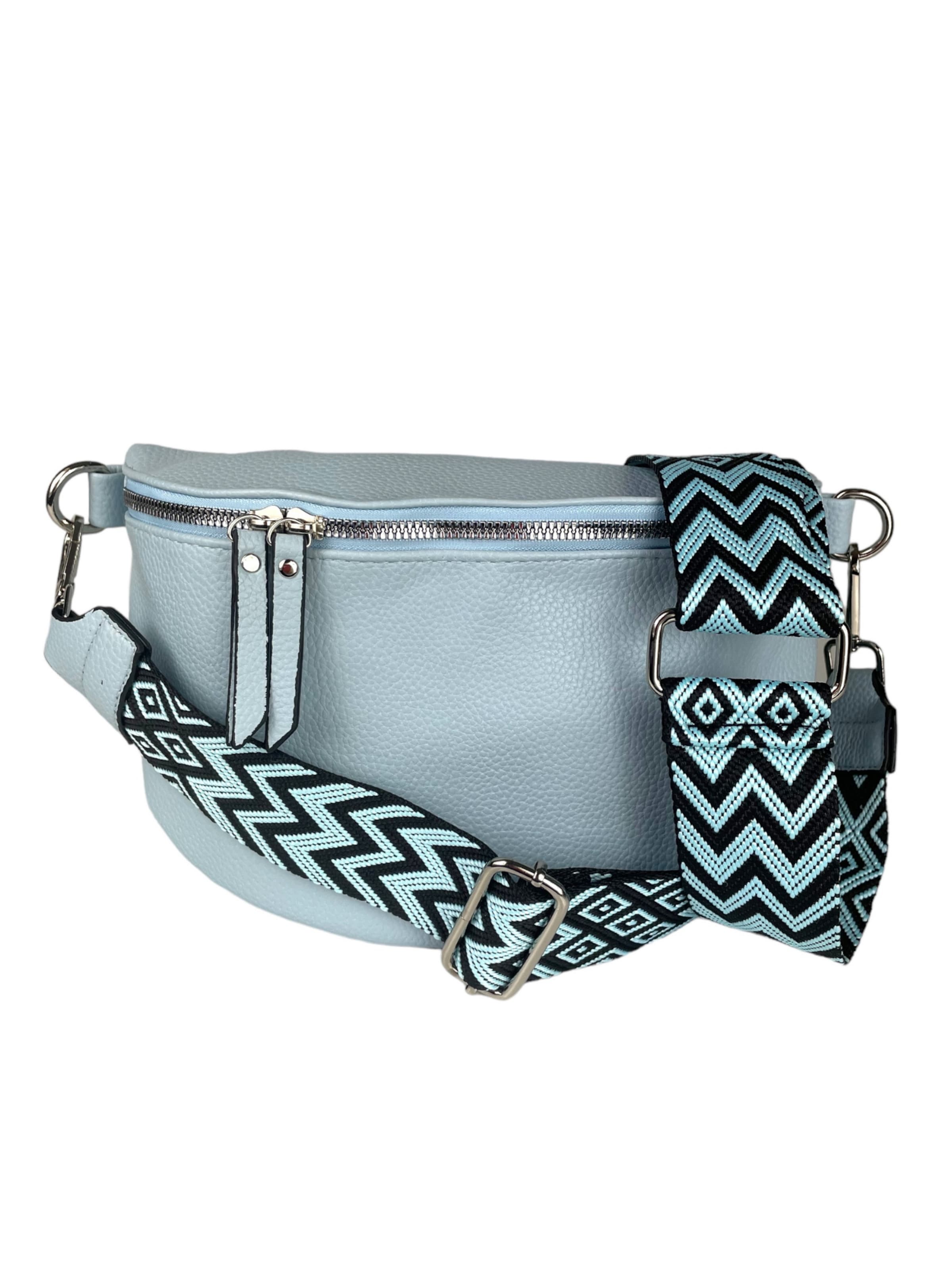 Kumixi Fanny Pack in Blue: front