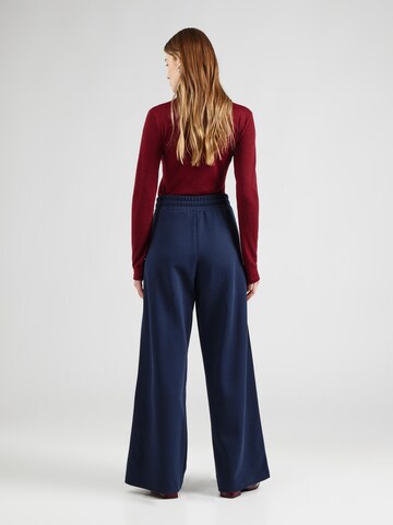 Weekend Max Mara Wide Leg Hose 'MARSALA' in Blau