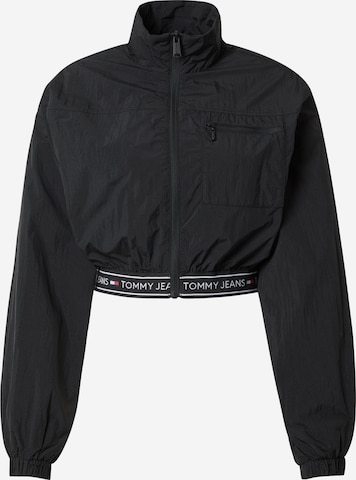 Tommy Jeans Overgangsjakke i svart: forside