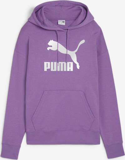 PUMA Sweatshirt 'Classics' in lila / silber, Produktansicht