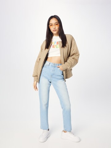 Nasty Gal Tapered Jeans in Blau