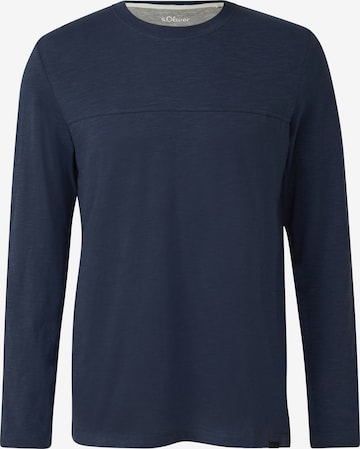 s.Oliver Shirt in Blue: front