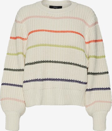 VERO MODA - Jersey 'DEBBIE' en beige: frente