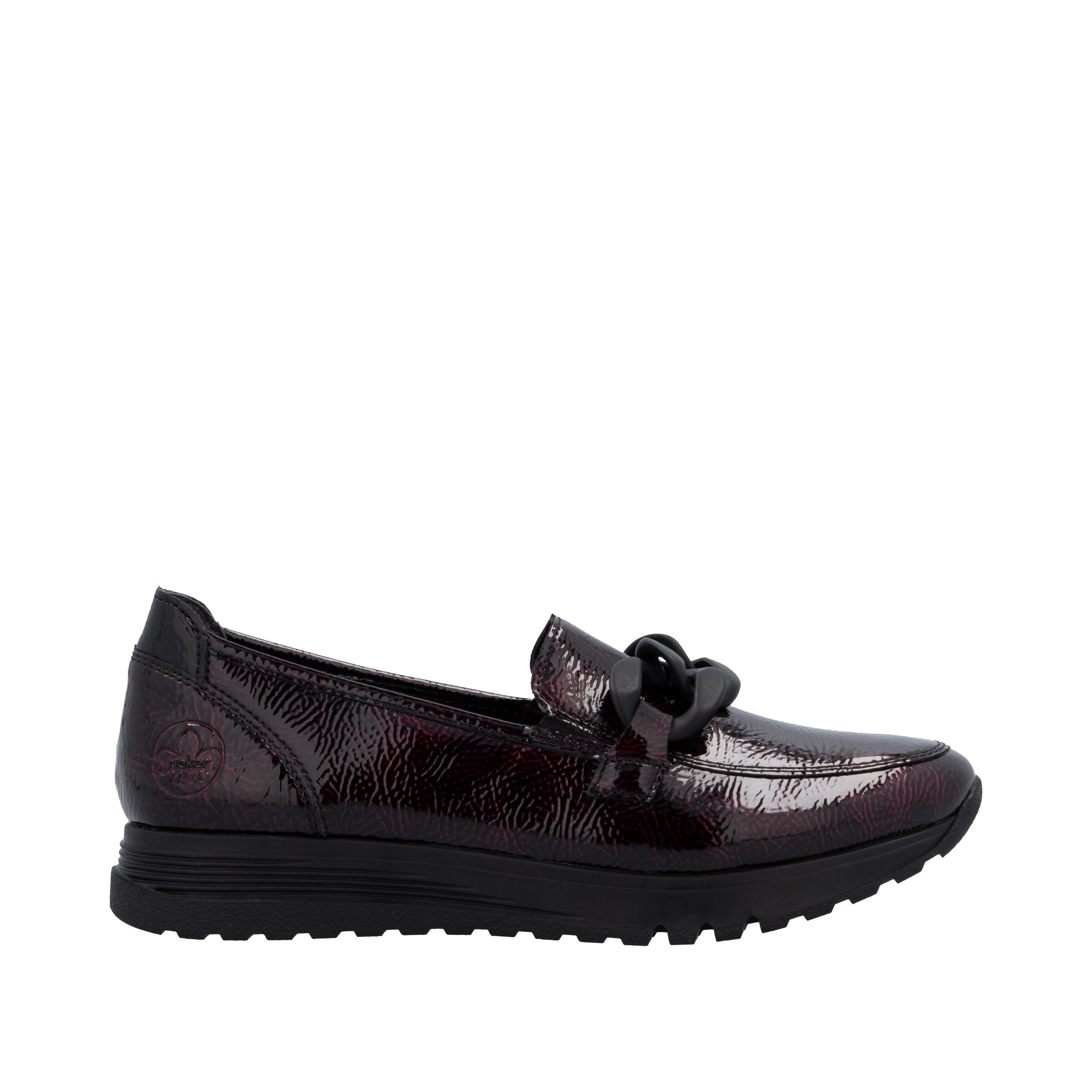 Chaussure basse Rieker en rouge