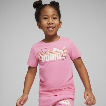 PUMA T-Shirt 'Summer Camp' in Pink: predná strana