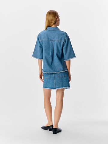 Jupe 'MELIA' OBJECT en bleu