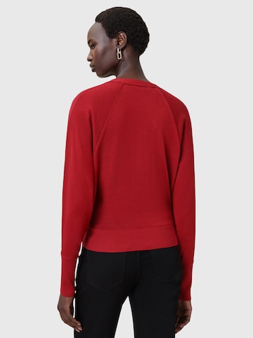 AllSaints - Cárdigan 'HONOR' en rojo