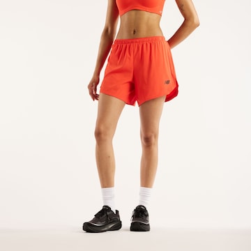 new balance Sports trousers 'RC Essential Short 5"' in Orange: front