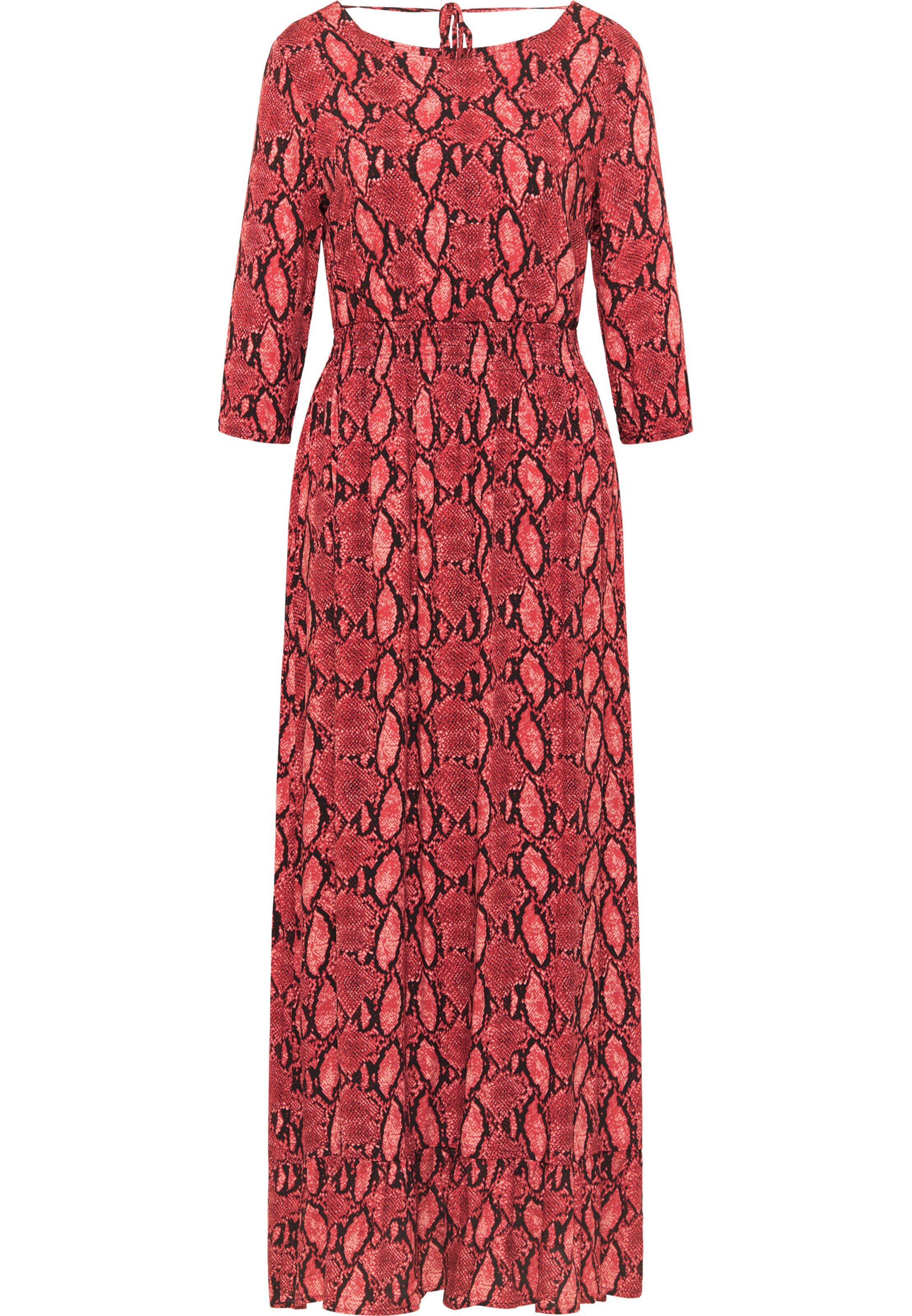 faina Kleid in Rot: Vorderseite