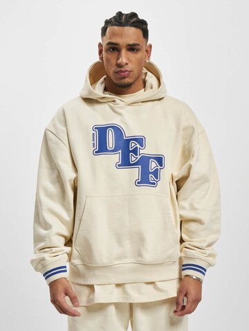 DEF Sweatshirt in Beige: Vorderseite