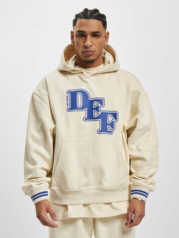 DEF Sweatshirt in Beige: front