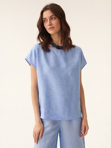 TATUUM Blouse 'OMA' in Blue: front