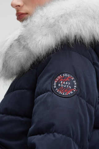 Soccx Winter Jacket in Blue