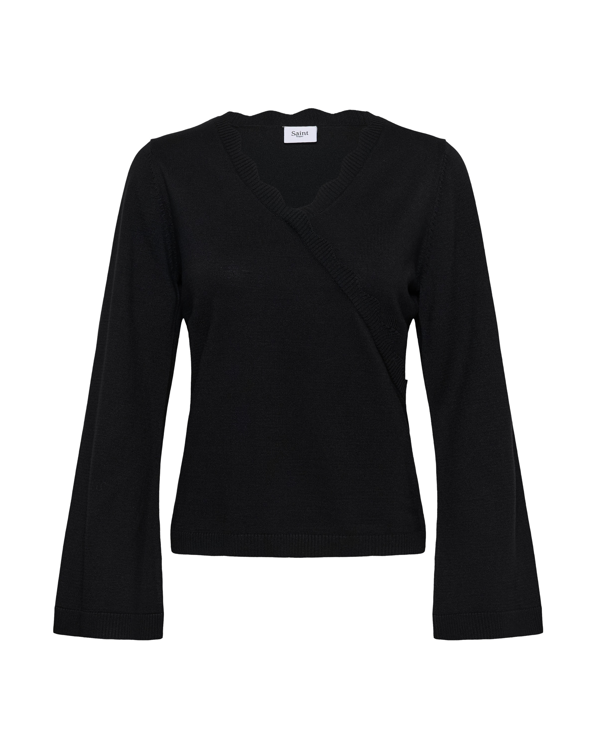 Pull-over 'SZMadlena' SAINT TROPEZ en noir : devant
