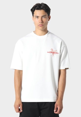 Pas De Monaco Shirt 'La Pegaus' in White: front