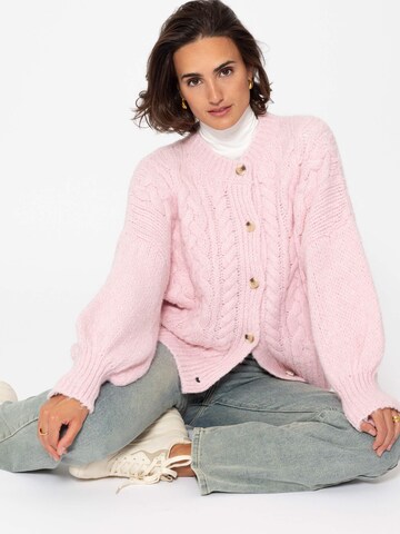 SASSYCLASSY Oversizestrickjacke‌‌‌‌‌‌‌‌‌ in Pink