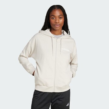 Sweat de sport 'Essentials' ADIDAS SPORTSWEAR en beige : devant