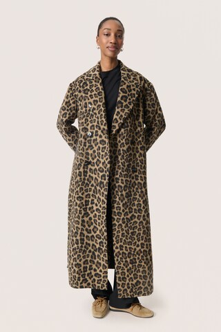 Manteau mi-saison 'Leony Mafalda' SOAKED IN LUXURY en marron