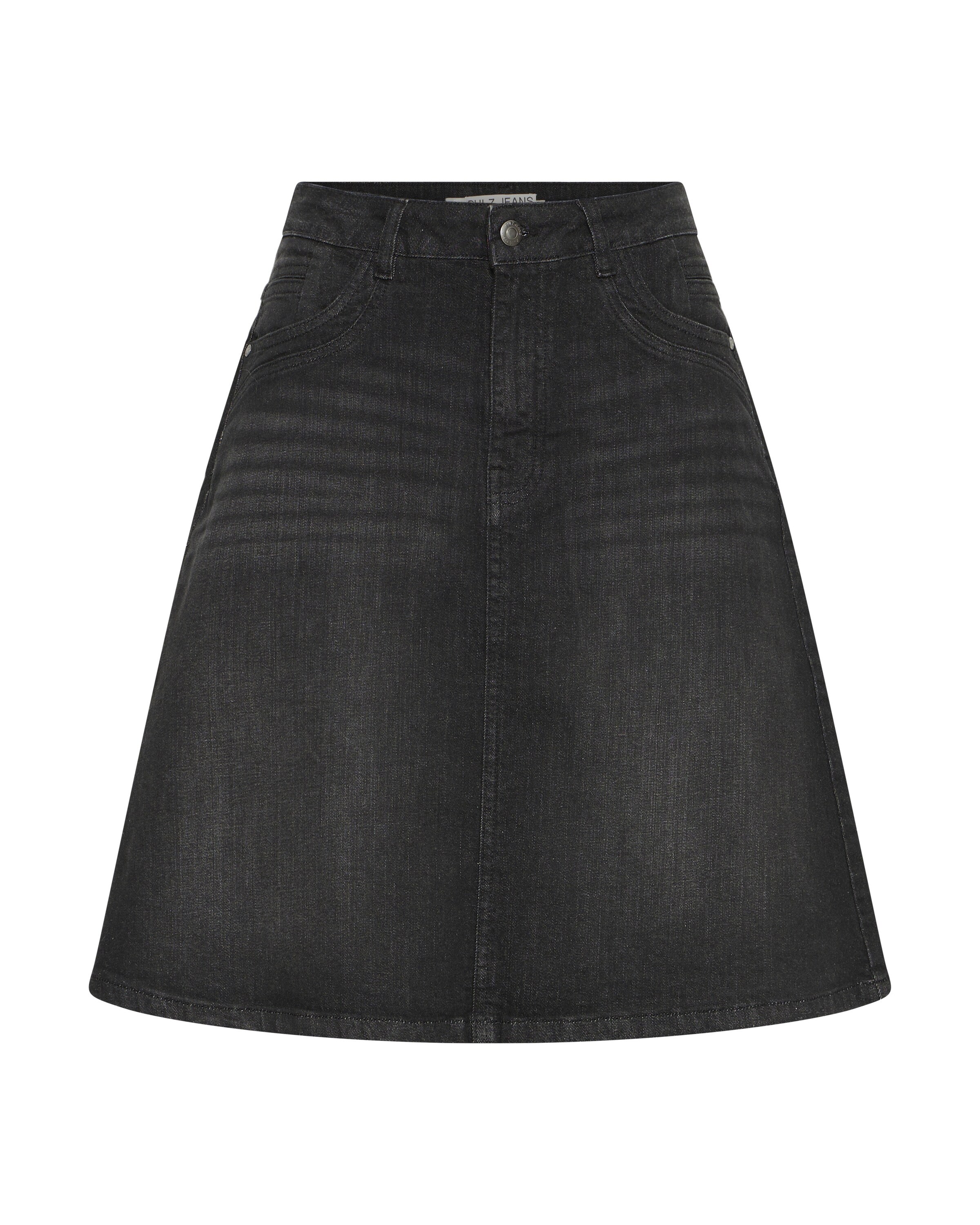 Pulz Nederdel 'PZKATJA' i sort, Produktvisning