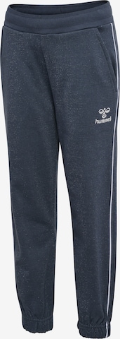 Effilé Pantalon de sport 'GIZELA' Hummel en bleu