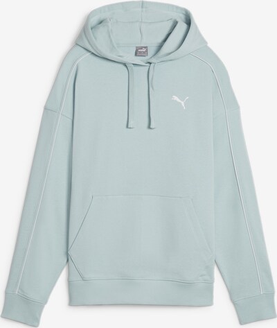 PUMA Sportief sweatshirt in de kleur Lichtblauw / Zwart / Wit, Productweergave