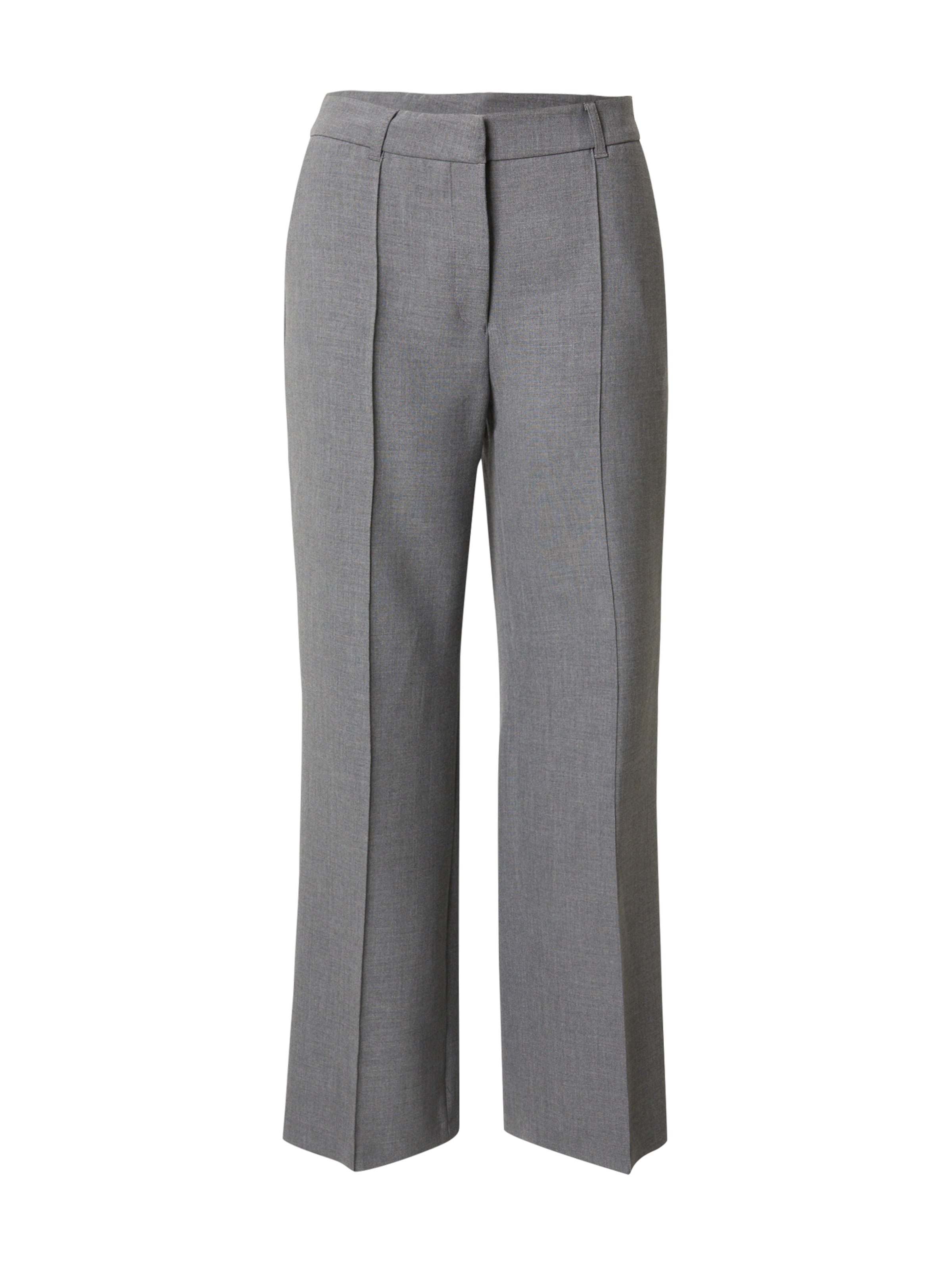 s.Oliver BLACK LABEL Широкий Штаны в Серый: спереди