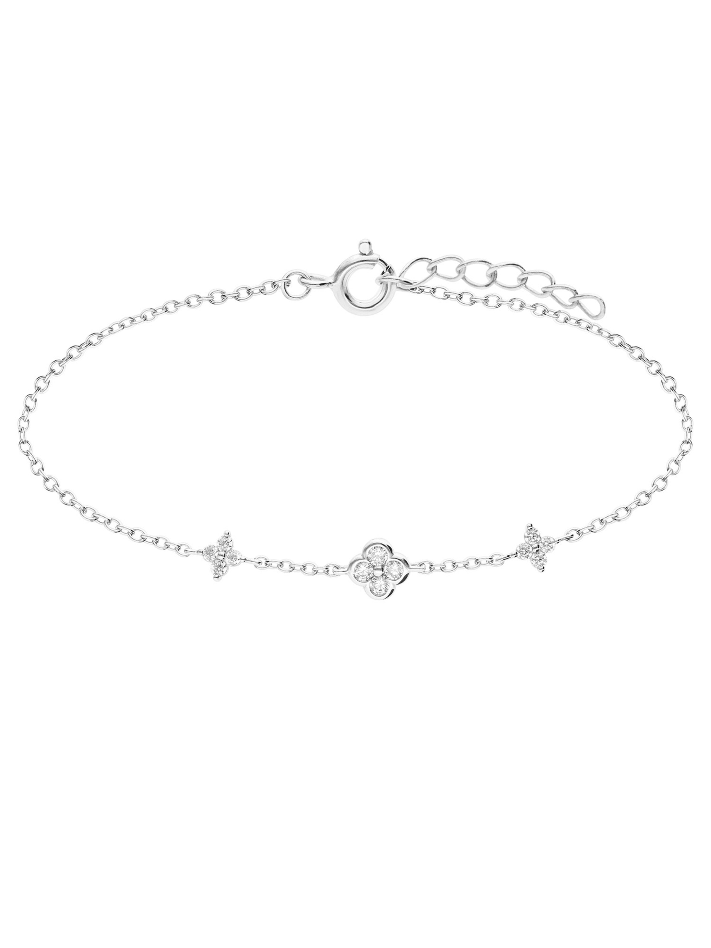 Bracelet 'Essentials' Lucardi en argent : devant