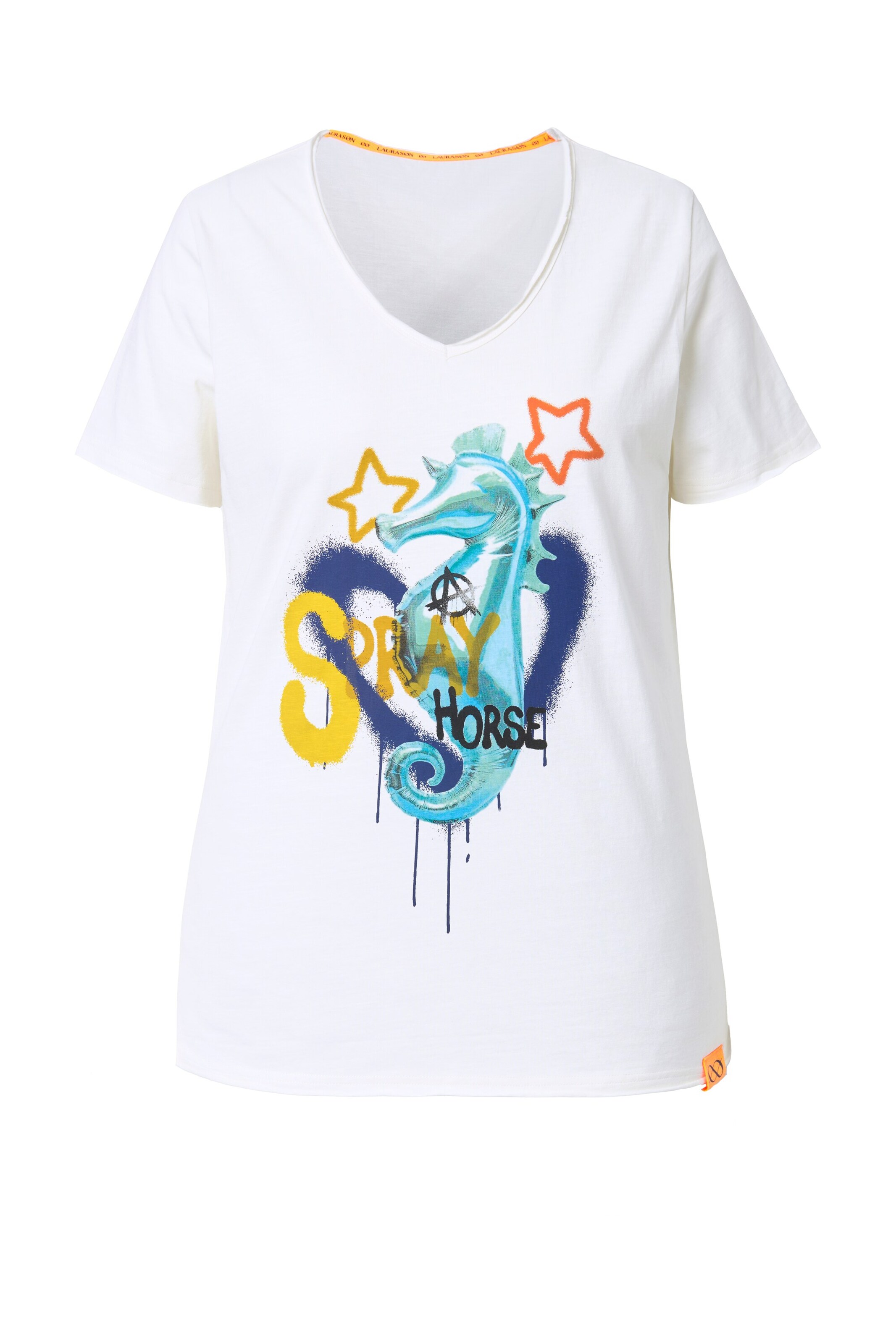 LAURASØN Shirt in White: front