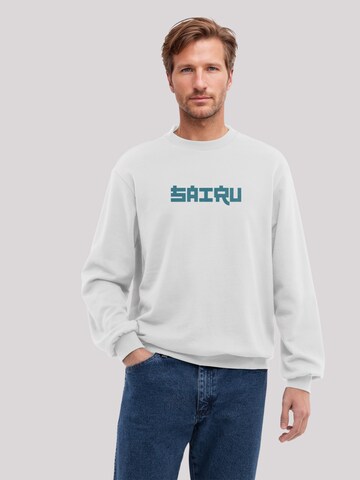 Sweat-shirt 'Koi Fish Japan Streetstyle' F4NT4STIC en blanc